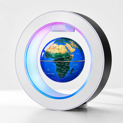 Gravity-Defying Levitating World Globe